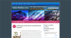Desktop Screenshot of gelar-rubber.com